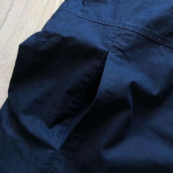 Uniqlo Cotton Mini Dress with Pockets in Navy Women’s Size S - Picture 7 of 11